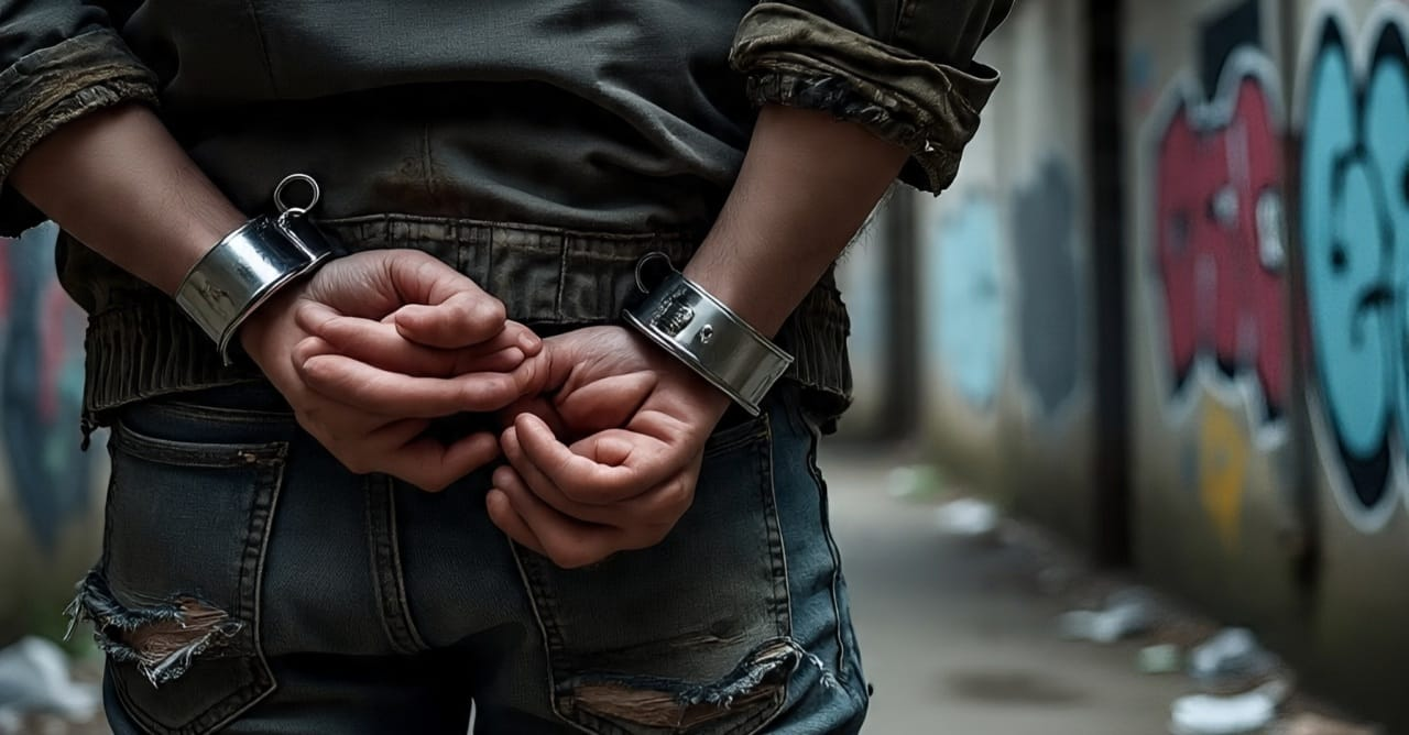 MOCÓ DESCOBERTO NA LESTE - Foragido da Justiça é preso pela Polícia Militar no bairro Nova Esperança, em Porto Velho 
